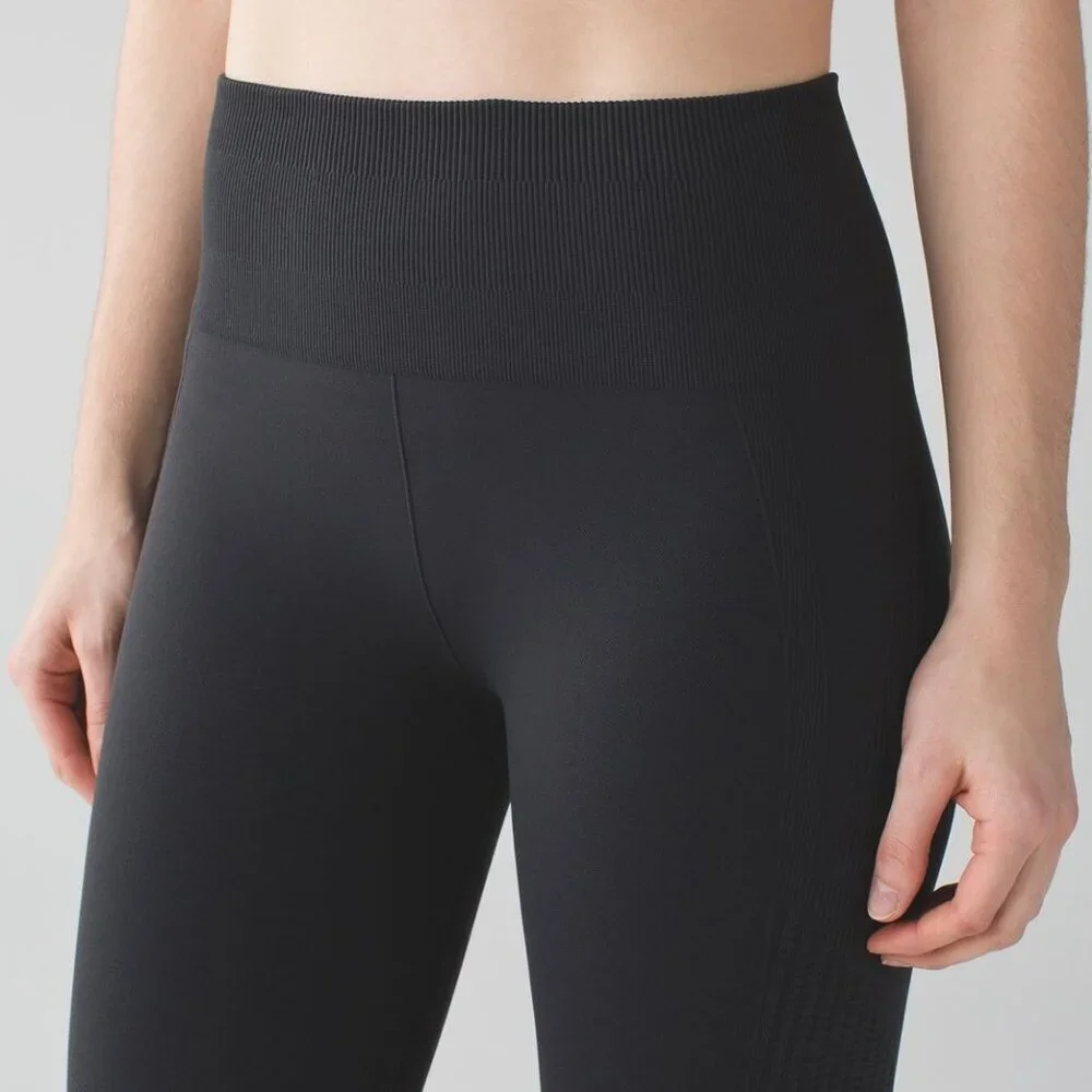 Lululemon Flow & Go Crop Leggings Size 2 - Picture 2 of 11